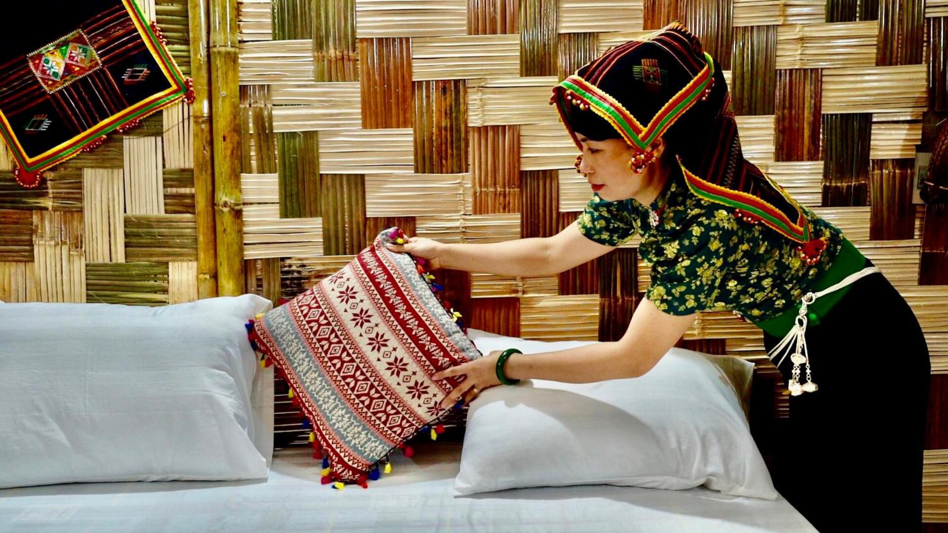 Minh Ngoc Homestay Dien Bien Phu Ban Him Lom Luaran gambar